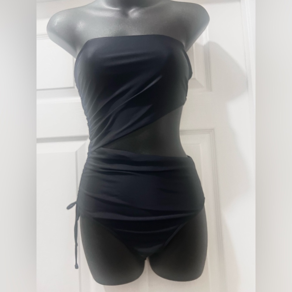 NWT Tanya Taylor Black Women's one piece swimsuit size XS